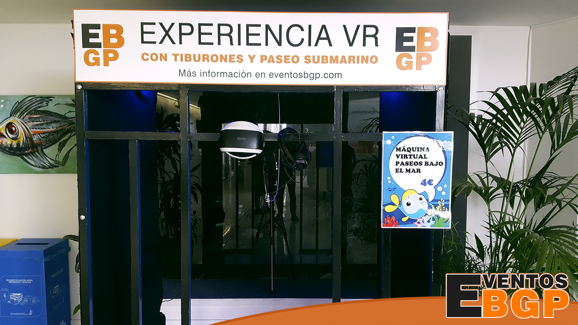 Experiencia VR Acuario de Zaragoza con jaula