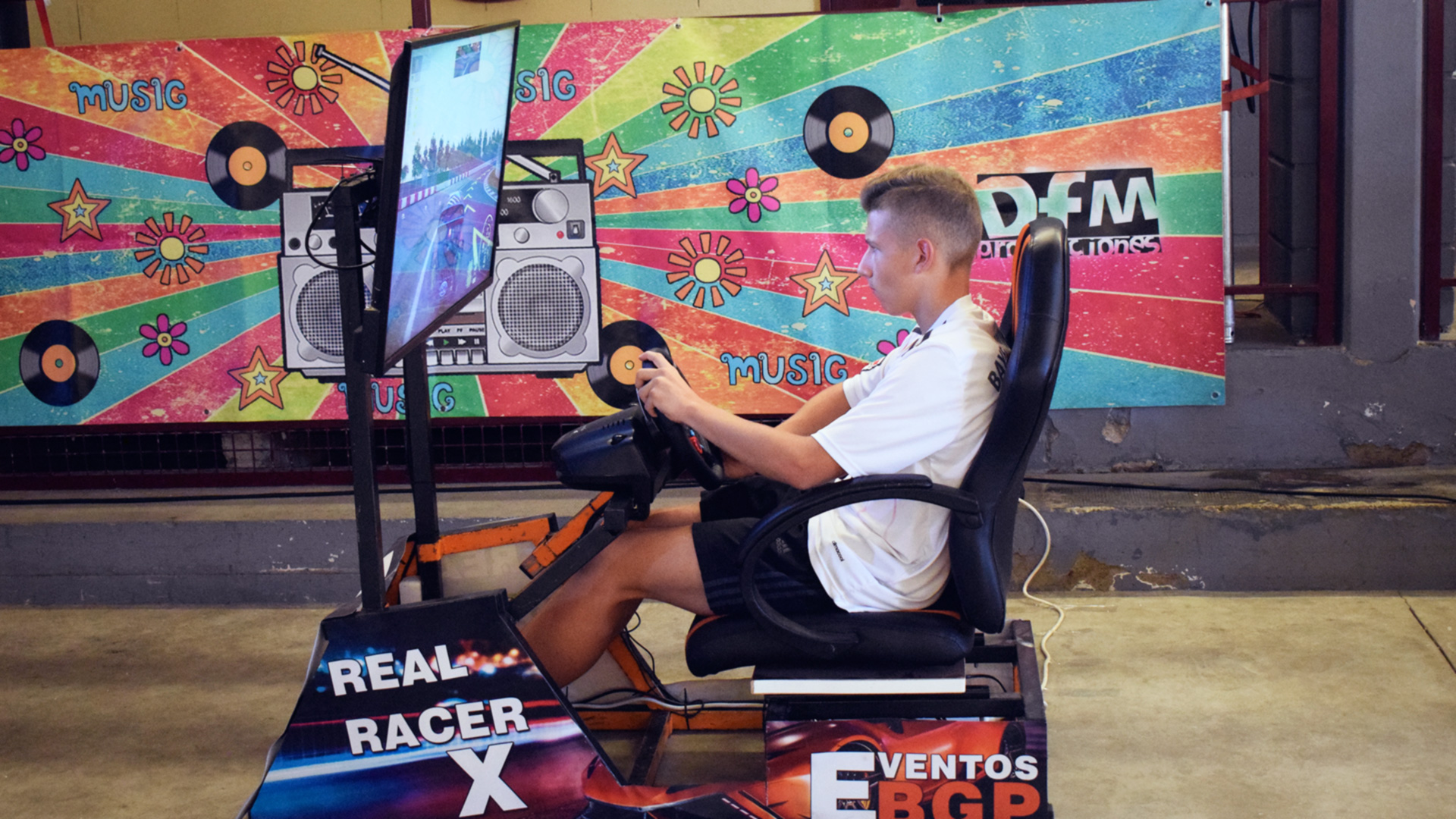 Simulador de conducción de Rurales Jóvenes en Movera