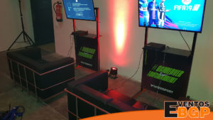 Videojuegos y futbol con Intersport y Nike gracias a TRO y Eventos BGP